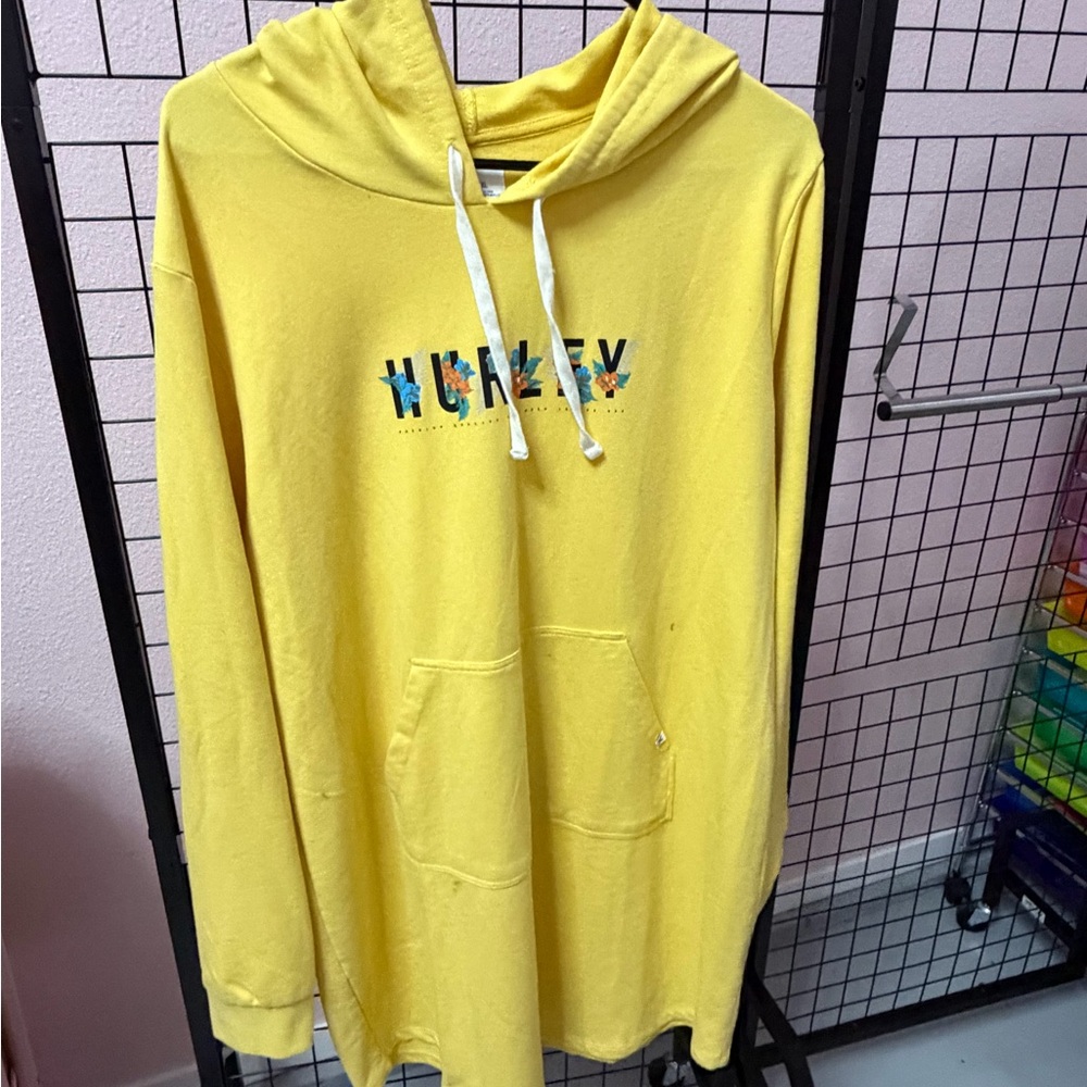 Hurley Sunburst Yellow Hoodie